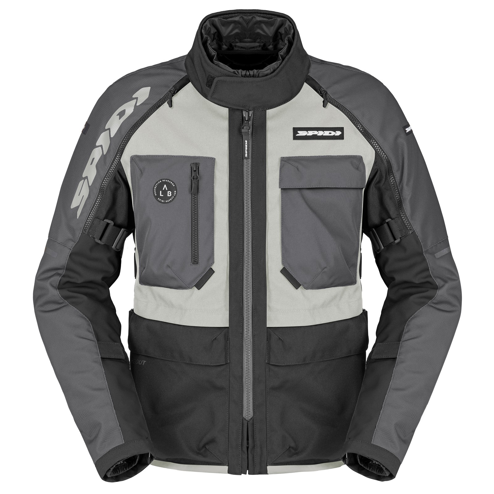 Spidi Crossmaster 2 H2OUT sort og isgrå