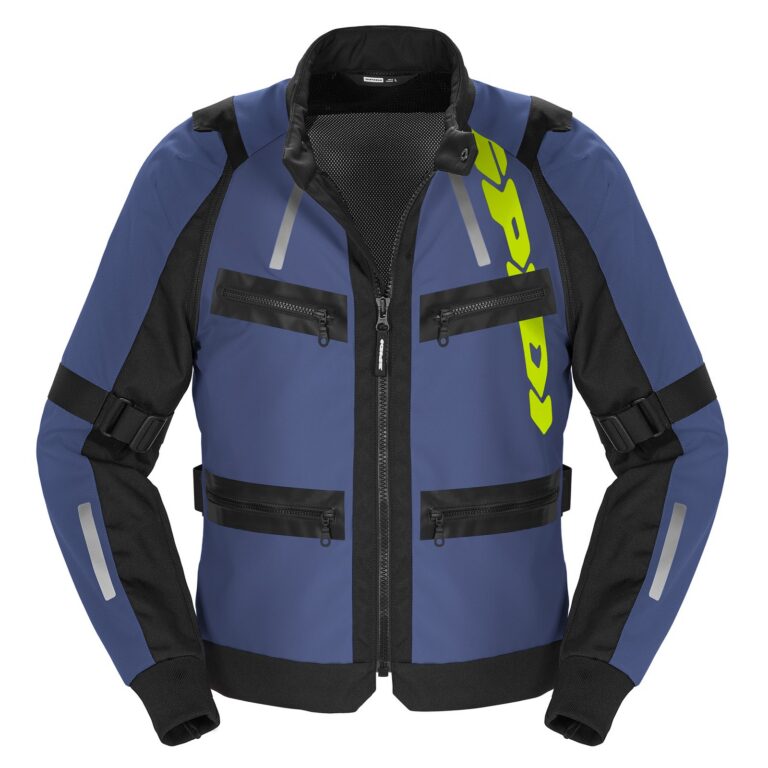 Spidi Enduro Pro sort, blå og fluo gul