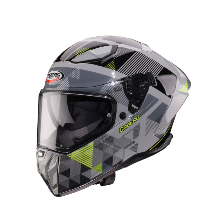 Caberg Drift Evo II Prism R2 Grå/Sort/Gul fluo