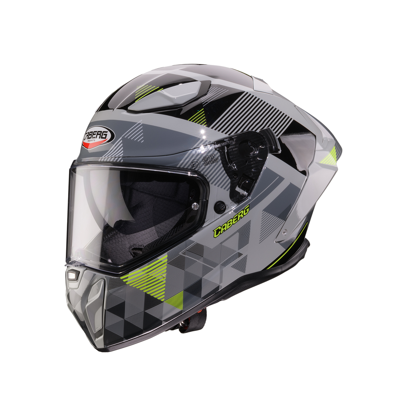 Caberg Drift Evo II Prism R2 Grå/Sort/Gul fluo