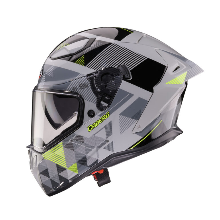 Caberg Drift Evo II Prism R2 Grå/Sort/Gul fluo