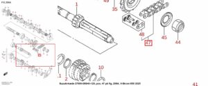 Suzuki-kæde 27600-06G40-120, Snap-on fig. 206A