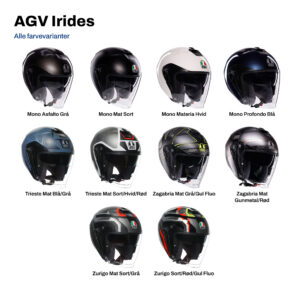 AGV Irides i alle farvevarianter