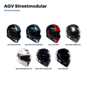 AGV Streetmodular i alle farvevarianter