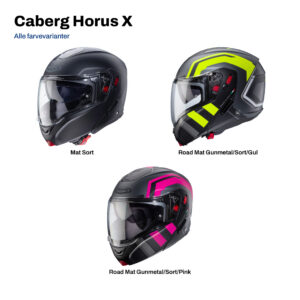 Caberg Horus X i alle farvevarianter