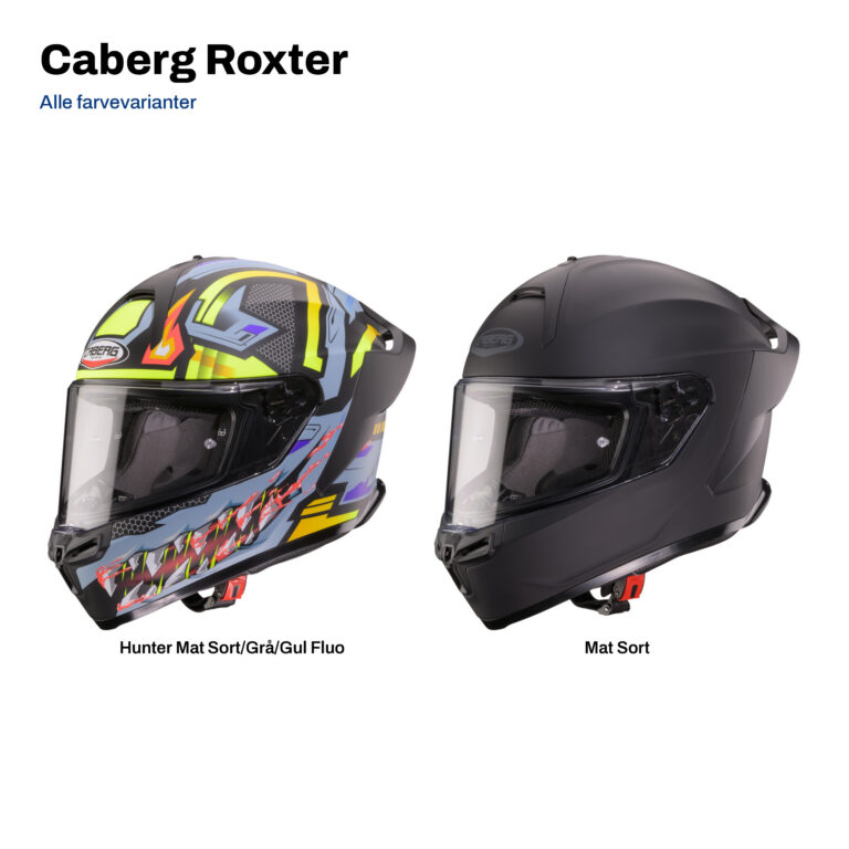 Caberg Roxter i alle farvevarianter