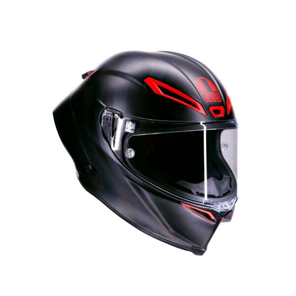 AGV Pista GP RR S Intrepido Mat Carbon/Sort/Rød