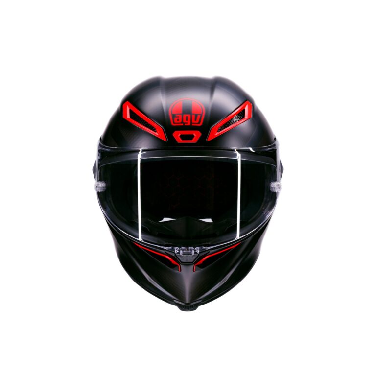 AGV Pista GP RR S Intrepido Mat Carbon/Sort/Rød