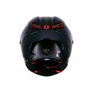 AGV Pista GP RR S Intrepido Mat Carbon/Sort/Rød
