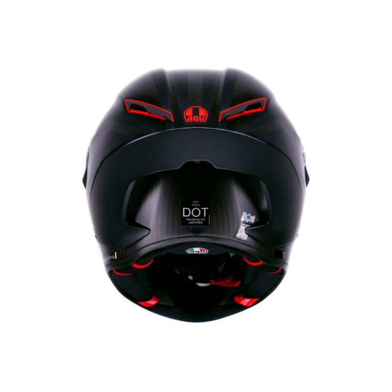 AGV Pista GP RR S Intrepido Mat Carbon/Sort/Rød