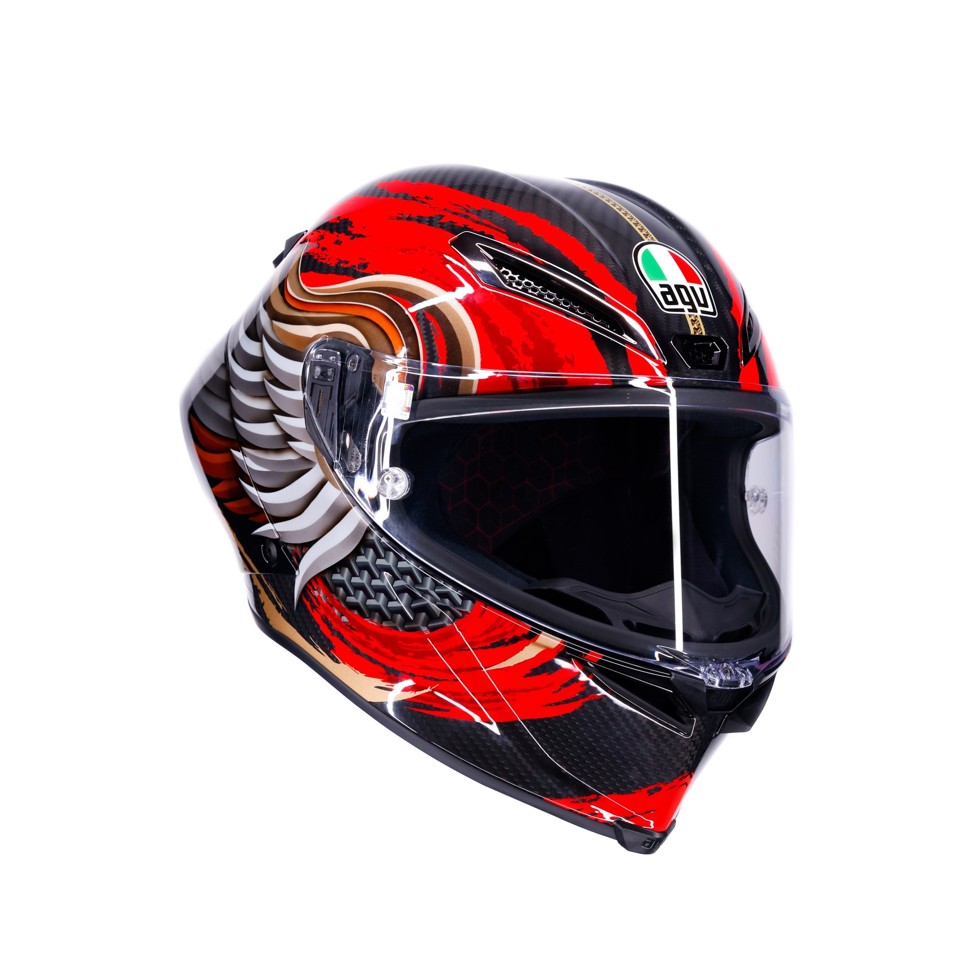 AGV Pista GP RR S Onore Carbon/Guld/Rød