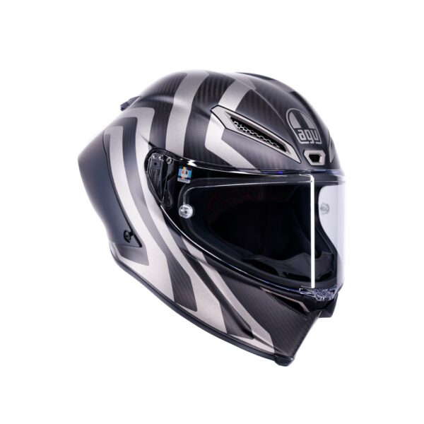 AGV Pista GP RR S Intrepido Mat Carbon/Grå