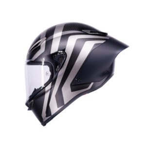 AGV Pista GP RR S Intrepido Mat Carbon/Grå