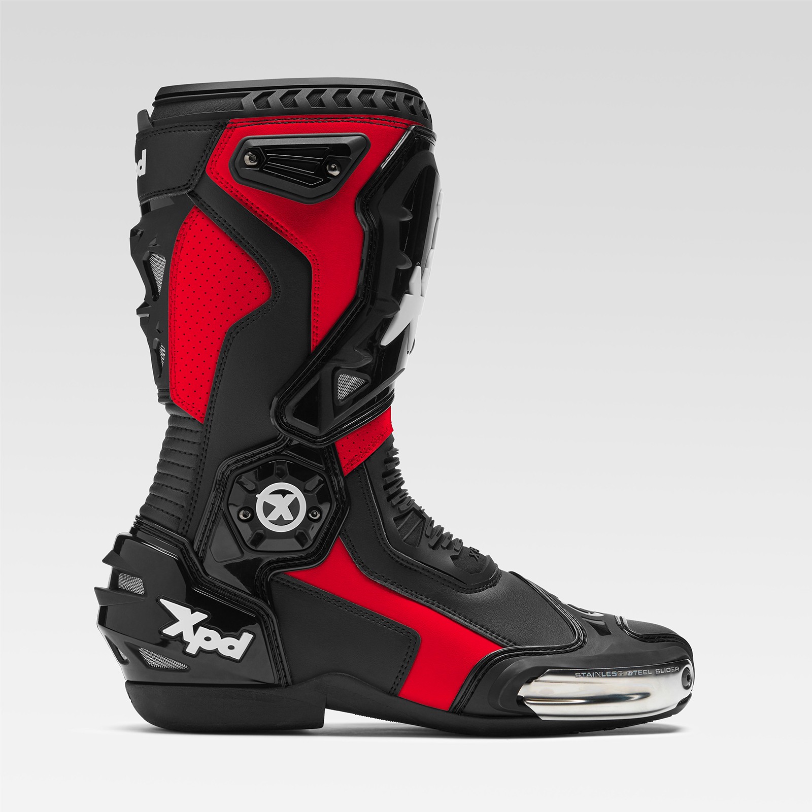 XPD XP6-S racerstøvle sort og rød